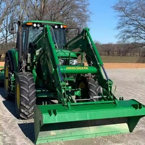 Segunda mano John Deer JD 70HP 80HP 90HP 95HP 100HP 120HP 140HP Maquinaria agrícola Tractor de cuatro ruedas usado de China - Product Image 6