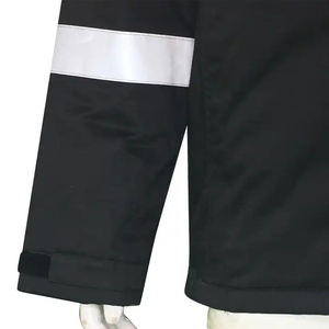 Travailleur de la Construction vêtements de travail en plein air vestes sécurité réfléchissante haute visibilité hiver Durable étanche support fermeture éclair épais - Product Image 3