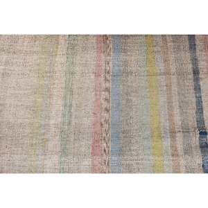 Tapis vintage bleu turc et bleu-3 'x 8'-Décor moderne essentiel - Product Image 5