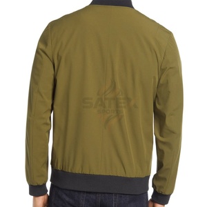 Vestes décontractées de haute qualité pour hommes Street Wear blouson d'aviateur respirant pour hommes blousons d'aviateur en nylon et polyester OEM - Product Image 3