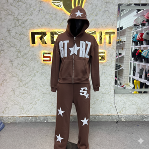 Le client a exigé un nouveau design Survêtement à fermeture éclair à bas prix pour hommes Style unique Nouveau design Survêtements pour hommes - Product Image 4