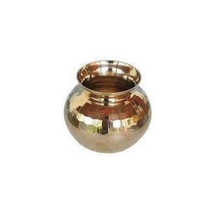Indian Puja Kalash Drink Ware Wedding Purpose 600 ML <b>Temple</b> Decorative & Attractive Pot Brass Lota - Product Image 2