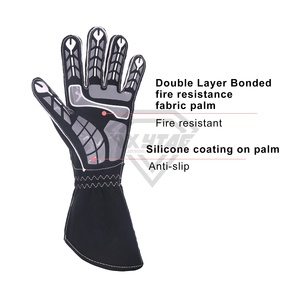 Vente en gros de gants de sport de karting de course personnalisés meilleur kart de course automobile sim conduite hommes femmes kart fournisseur de gants d'équitation - Product Image 4