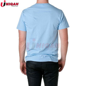 เสื้อยืดคอกลมพรีเมียมสำหรับผู้ชาย ผ้าฝ้าย 100% ผ้าเจอร์ซีย์ยืดหยุ่นได้-พิมพ์ลายถักแบบกำหนดเองได้ เสื้อผ้าลำลองสำหรับฤดูร้อน - Product Image 2