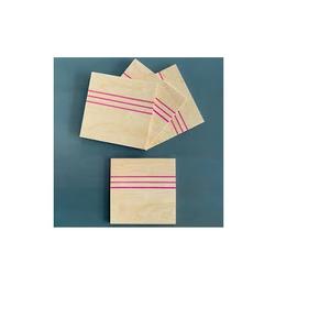 Meilleures ventes de sous-verres en bois d'acacia simples et chics en marron clair beaux tapis et tampons - Product Image 2