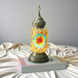 Phong cách cổ điển mouzaik bảng đèn khảm thủy tinh trang trí chiếu sáng OEM ODM nhà máy bán buôn - Product Image 4