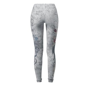 Nouveaux Leggings Tie-Dye pour Femmes Grandes Tailles, Personnalisables avec Votre Propre Logo / Leggings Sublimés Dernier Cri en Spandex / Polyester - Product Image 2