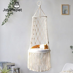 친환경 단단한 면 고양이 교수형 침대 창턱 둥지 해먹 공장 도매 교수형 바구니 그네 - Product Image 2