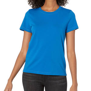 Venta al por mayor T Shirt Women T-shirts Oem Fashion Fit Gym T Shirt para mujeres Custom Logo Fitness Women Short Sleeve T Shirts - Product Image 1