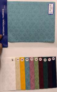 Tela Dobby de algodón polivinílico de 58 pulgadas de ancho Premium para niñas Tejido suave y duradero para prendas de camisa - Product Image 5