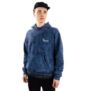 Sweat à capuche en coton 100% de qualité supérieure, lavage à l'acide, manches longues, style tie-dye unique, impression numérique personnalisée en gros, automne - Product Image 1