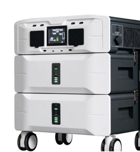 สถานีไฟฟ้าพกพาและเครื่องกำเนิดพลังงานแสงอาทิตย์ยอดนิยม 51.2V 5000W พร้อมตัวควบคุม MPPT แบตเตอรี่ LiFePO4 ไฟฉาย สำหรับใช้ในบ้านและตั้งแคมป์ - Product Image 1