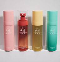 Vente en gros d'usine, flacon pulvérisateur à fine brume en plastique PET de 100 ml pour parfum, fixateur de maquillage, avec logo personnalisé