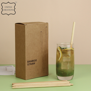 Good Useful Organic 100% Natural Bamboo <b>Straw</b> 20cm <b>Reusable</b> Custom Drinking <b>Straw</b> Eco-Friendly <b>Reusable</b> <b>Straw</b> Bars Made Wood PS - Product Image 5