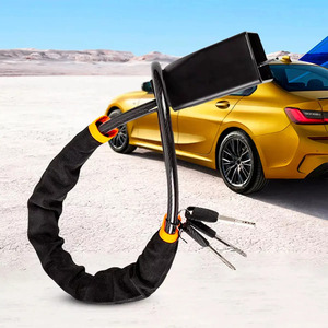 Verrou de volant antivol universel pour voiture - Couleurs assorties - Product Image 2