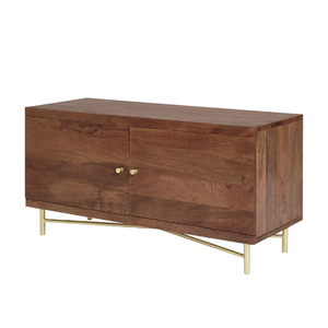 Un meuble de table au style moderne distinctif en bois de teck de bonne qualité pour le salon ou la chambre à coucher - Product Image 2