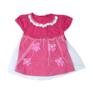 ชุดเดรสเด็กแรกเกิด - สีชมพู - Product Image 1