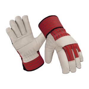 Gants de sécurité industriels canadiens en cuir de chèvre ignifuge pour travaux de construction avec fonction de protection au travail - Product Image 4