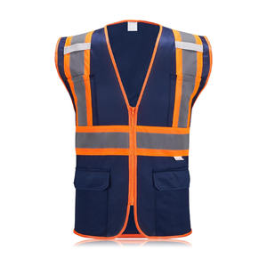 Chaleco Reflectante de Alta Visibilidad Personalizado 2024 con Múltiples Bolsillos, Chaleco de Seguridad Resistente para Hombres y Mujeres - Product Image 2