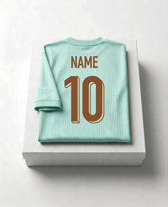 Camiseta de Fútbol Personalizada por Sublimación, Estilo Francés, para Hombre, al por Mayor, de Alta Calidad, en Blanco, OEM - Product Image 1