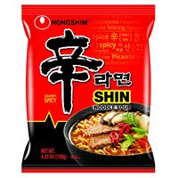Nongshim Shin Ramyun 120g Bulk Box Packaging Pack of 20 Handmade Instant Fried Wheat Flour Noodles