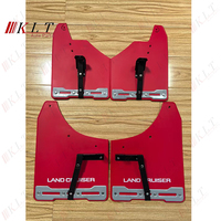 KLT garde-boue à quatre roues noir/rouge pour Landcruiser Prado 250 pièces automobiles accessoires extérieurs 2024