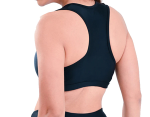 สปอร์ตบราไร้รอยต่อขนาดกลางด้านหลังผ้าสแปนเด็กซ์ XL แห้งเร็วระบายอากาศน้ำหนักเบาสำหรับเล่นโยคะยิมออกแบบได้ตามต้องการ - Product Image 5