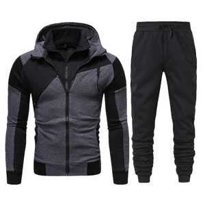 Survêtement de jogging en coton coupe étroite OEM pour hommes avec logo personnalisé 100% survêtements de fitness en molleton de coton survêtements sur mesure - Product Image 6