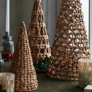 Tissé à la main écologique rustique jacinthe d'eau décoration d'arbre de Noël support d'arbre de Noël en gros du Vietnam - Product Image 5