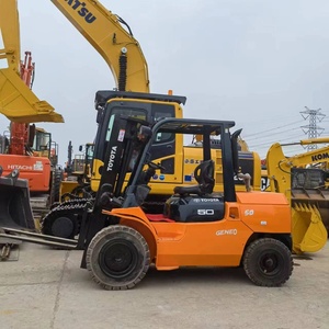 Fd30รถยกมือสองจากญี่ปุ่น5ton โตโยต้า FD50 5ตันเครื่องยนต์ดีเซล100% ชิ้นส่วนแจ็คน้ำมันดั้งเดิม - Product Image 4