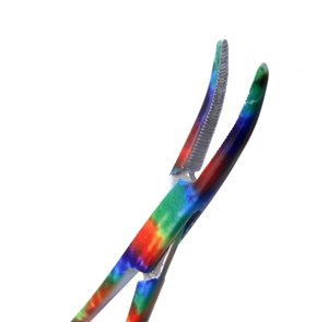 هدية ممرضة تقنية بيطرية لون قوس قزح 4 طقم مقصات غرزة خياطة + مقصات ضمادة + ملقط هيموستات بواسطة vaslcare - Product Image 4