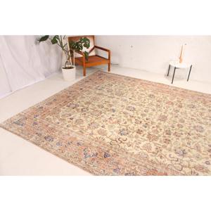 0.7x11.5 ft Vintage Rug, Turkish <b>Runner</b> Rug, <b>Red</b> Animal Print Wool Rug - Product Image 3