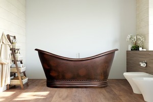 Bañera de cobre de estilo antiguo de alta calidad, accesorio de baño moderno con acabado elegante a precio mayorista - Product Image 5