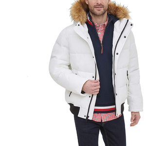 Chaqueta acolchada con capucha para hombre, abrigo de estilo de moda de alta calidad, acolchada, con burbujas - Product Image 5