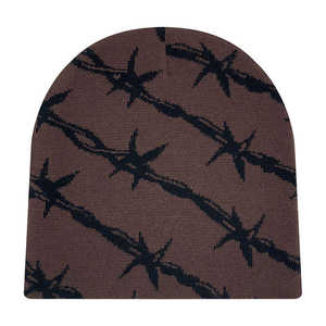 Gorro de Invierno Cálido para Hombre y Mujer, Gorro de Punto de Lana Estilo Hip Hop, Gorro Jacquard Informal para Actividades al Aire Libre en Venta - Product Image 2