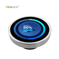 Personalizado ESP32 2,1 pulgadas 480*480 pantalla circular TFT LCD Pantalla de perilla giratoria con placa de desarrollo HMI
