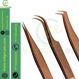 2024 ensemble de 6 pinces à souder inversées en céramique de précision fabriquées avec des pointes pointues et incurvées en acier inoxydable ensemble de pinces à épiler - Product Image 6