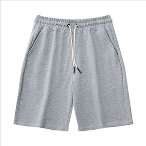 Men's 100% Cotton Fleece/Terry Sweat Shorts Custom Made with Solid Design Pattern 300 Grams Fabric Weight Front Logo Placement - Product Image 3