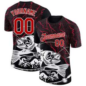 Maillot de pêche personnalisé à manches longues, vêtements de sport de plein air respirants et légers à séchage rapide avec sublimation imprimée du logo - Product Image 6