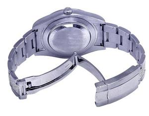 VVS Moissanite นาฬิกาฮิปฮอปทำจากสเตนเลสสตีลหน้าปัดโรมันประดับเพชรหรูหราทันสมัยออกแบบได้ตามต้องการจากอินเดีย - Product Image 5