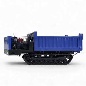 Mini Cargadora de Orugas de 3 Toneladas con Ruedas de Goma, Cargadora Frontal Hidráulica para Granjas y Obras de Construcción, Mejor Precio Garantizado - Product Image 1