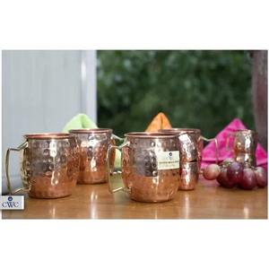 Tasse à café en cuivre isolée sous vide à double paroi traditionnelle couvercle étanche pour café thé boissons froides gobelet en acier inoxydable - Product Image 3