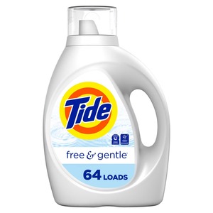 Acheter Détergent à lessive liquide Tide Free & Gentle Non- HE-84 floz - Product Image 1