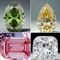Diamante Suelto Starsgem F VVS2 de 0.5ct 0.55ct 0.65ct 1ct, Certificado IGI, Redondo Excelente, CVDs