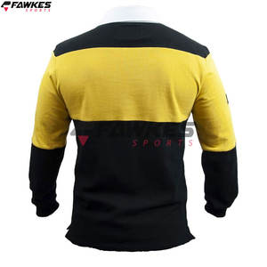 Nouveau design de maillot de rugby pour hommes, impression de logo personnalisé, maillot de rugby pour hommes, maillot de rugby en coton à sublimation - Product Image 2