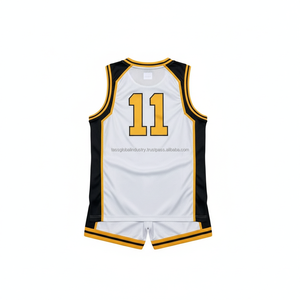 Nouveau maillot de basket-ball personnalisé OEM, sublimation, pas cher, respirant, vêtements de basket-ball pour hommes, uniforme de basket-ball surdimensionné, séchage rapide - Product Image 6