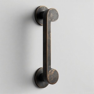 Luxe Lock Entry <b>Handle</b> Edge Premium Brass <b>Door</b> <b>Handle</b> for Interior and Exterior <b>Doors</b> Luxury Designer Pull Hardware - Product Image 4