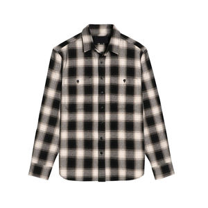 Camisas de franela a cuadros de algodón para hombre, servicio OEM, suaves y cómodas, de talla grande, nuevo diseño, camisas de franela de trabajo con panel para niños - Product Image 1