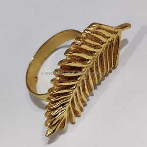<b>Top</b> Trending Customized Metal Napkin Rings Hoops Serviette Rings Gold <b>Rose</b> Gold Finish for Weddings All Sizes Designs Available - Product Image 1