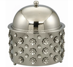 Most Popular Modern Eco-Friendly Casserole Mirror Polished Hotpot Double <b>Wall</b> Wedding Event Food Serving Luxury Food Warmer Use - Product Image 1